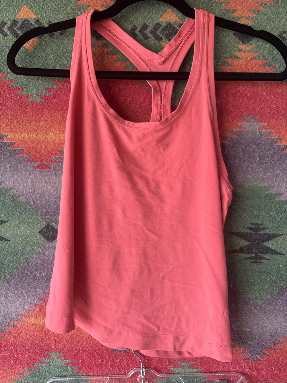 lululemon athletica Coral Racerback Tank Top